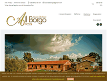 Tablet Screenshot of locationmatrimonioilborgo.com